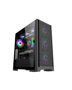 Lingfeng Atx Gaming Pc Case - Black