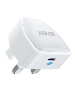 ANKER POWERPORT III NANO USB-C FAST CHARGER (20W IQ3) - WHITE