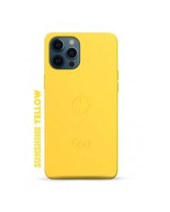 Goui Magnetic iPhone Cover For 12&12 Pro - Sunshine Yellow
