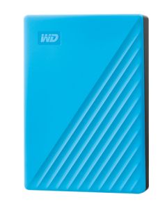 WD MY PASSPORT PORTABLE STORAGE 4TB - SKY BLUE