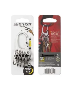 Nitelze Bigfoot Locker Keyrack Staineless Steel - Stainless