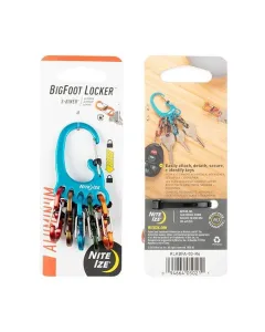 Nite Ize Bigfoot Locker Keyrack Aluminum - Assorted