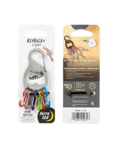 Nite Ize Keyrack+ S-biner - Stainless Steel
