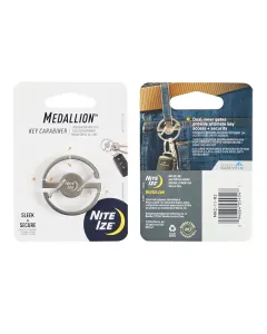 Nite Ize Carabiner Medallion Key - Steenless