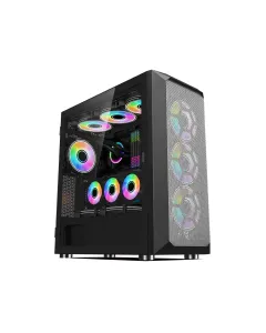 Wjcoolman Lc-360w Gaming Pc Case - Black
