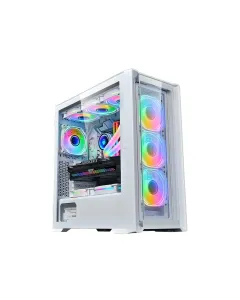 Lovingcool Lc-360j Atx Gaming Pc Case - White
