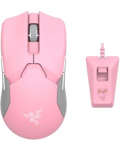 Razer Viper Ultimate RGB Wireless Gaming Mouse With Charging Dock - Quartz