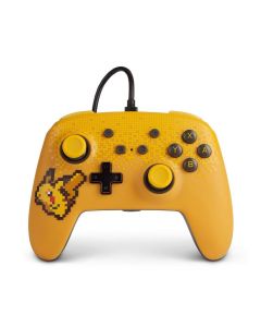 N.S: PowerA Enhanced Wired Controller - Pokemon  Pixel Pikachu