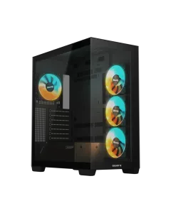 GIGABYTE C500 PANORAMIC STEALTH Mid Tower Case - Black
