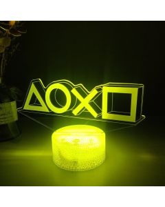 Creative 3D Visualization Lamp - Playstation Logo (OXO)