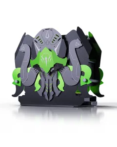 LOVINGCOOL LC-OCTO Open Style High-Performance Gaming PC Case - Kraken Green