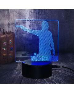 Creative 3D Visualization Lamp - The Walking Dead