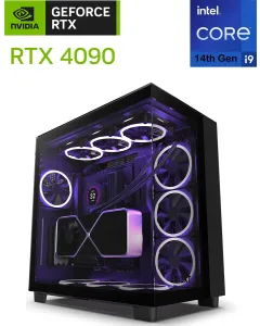 Nzxt Intel Core I9 14th Gen Rtx 4090 Full Tower Gaming Pc