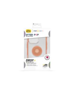 OtterBox Otter + Pop Symmetry Series Clear - Back cover for mobile phone - polycarbonate, synthetic rubber - melondramatic - for Apple iPhone 13 Pro Max