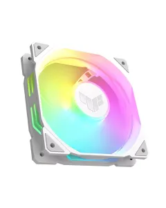 ASUS TUF Gaming TR120 ARGB Reverse Single Pack Case Fan - White