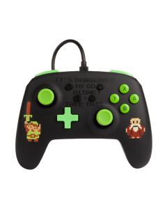 N.S: PowerA Enhanced Wired Controller - Retro Zelda