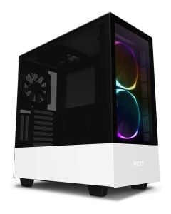 NZXT H510 ATX Elite Tempered Glass Mid Tower Gaming Case - White
