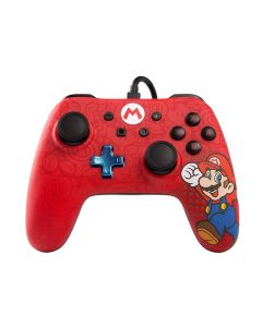 NS: PowerA Enhanced Wired Controller - Mario Iconic