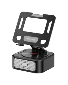 Porodo Lifestyle Multifunctional Tablet Stand with Speaker & Power Bank - Black