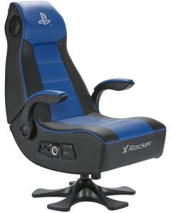 X Rocker Infiniti 2.1 Officially Licensed PlayStation Gaming Chair - Blue & Black