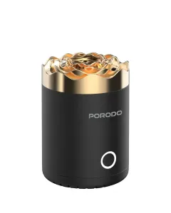 Porodo Lifestyle Rose Mini Incense Burner - Black