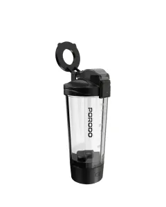 Porodo Lifestyle Grip & Mix Protein Shaker Bottle - Black