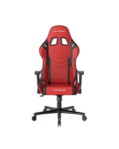 DXRaxer Prince Series Steel Frame Premium Foam Lumbar Pillow L-PVC Leather Gaming Chair- Red/Black