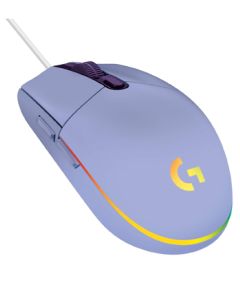  Logitech G203 LIGHTSYNC Wired Gaming Mouse - Lilac