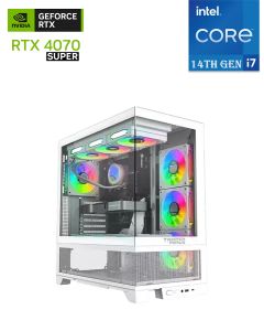 Twisted Minds Phantek-07 Intel Core I7  Geforce Rtx 4070 Super Gaming Pc - White