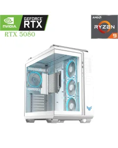 ASUS GT502 Horizon Gaming PC – Ryzen 9 9950X3D | RTX 5080 16GB | 32GB DDR5 RGB | 2TB NVMe SSD