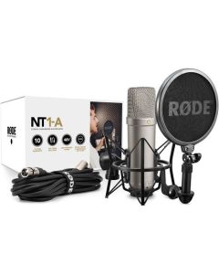 Rode NT1-A Cardioid Microphone (KIT W/ SMR SHOCKMOUNT) (25434)