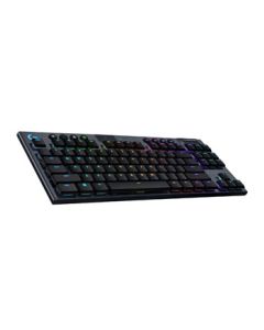 Logitech G915 TKL Ten Keyless Light Speed Wireless RGB Mechanical Gaming Keyboard - Clicky