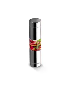 Asobu Flavor U See Water Bottle With Fruit Infuser -ASB-SWG15-SIL