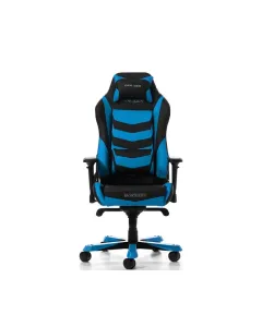  DXRacer Iron Series With Multifunctional Control Unit, 4D Armrests, Headrest And Lumbar Cushions Gaming Chair - Black/Blue 