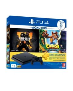 PS4 CONSOLE 1TB BUNDLE (CALL OF DUTY BLACK OPSIII/ CRASH BANDICOOT/1MONTH MEMBERSHIP) R2