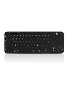 Green Dual Mode Portable Wireless Keyboard English / Arabic With Touch Pad– Black