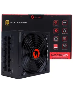 Gameon - Spy2 Atx 1000 Watts 80 Plus Gold Value Gaming Power Supply - Black