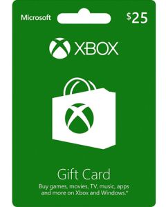 XBOX LIVE GIFT CARD 25$ - US STORE