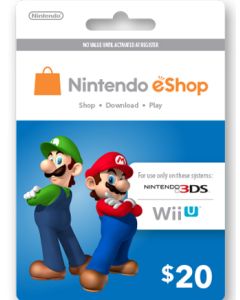 Nintendo eShop $20 Gift Card