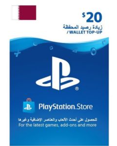 PSN Store Card $20 QATAR Account