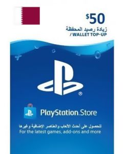 PSN Store Card $50 QATAR Account