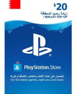 PlayStation Store Gift Card $20 Bahrain Account