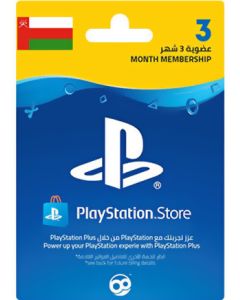 PlayStation Plus: 3 Month Membership Oman Account