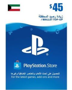 PSN Store CARD 45$ - Kuwait STORE