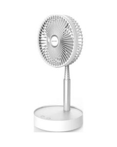 Porodo Lifestyle Portable Folding Fan 7200mAh with Remote - White