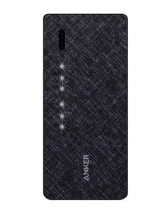 Anker PowerCore+ Metro 10000 with built-in USB-C Cable -Black Fabric- Limited Edition