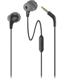 JBL Endurance RUN Sweatproof Wired Sports In-Ear Headphones - Black