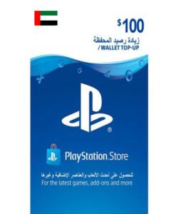 PSN Store Card $100 UAE EMIRATY ACCOUNT