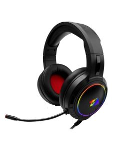 Redragon H270 MENTO RGB Gaming Headset - Black