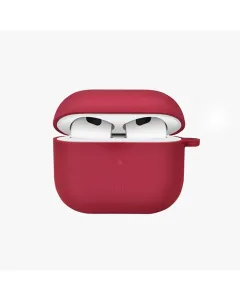 Uniq Nexo Active Hybrid Silicone Airpods 3rd Gen Case With Sports Ear Hooks Coral (Coral) -nexopnk